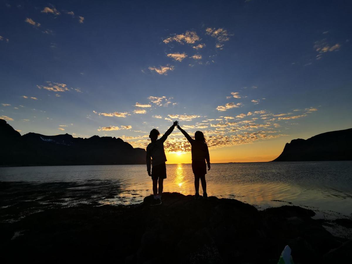 Apartmán Rystad Midnight Sun And Nature Exteriér fotografie