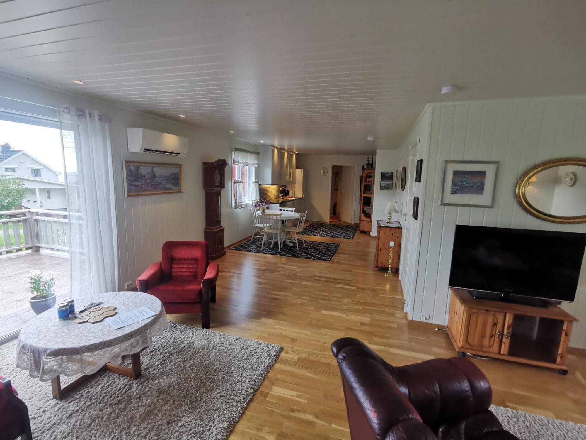 Apartmán Rystad Midnight Sun And Nature Exteriér fotografie